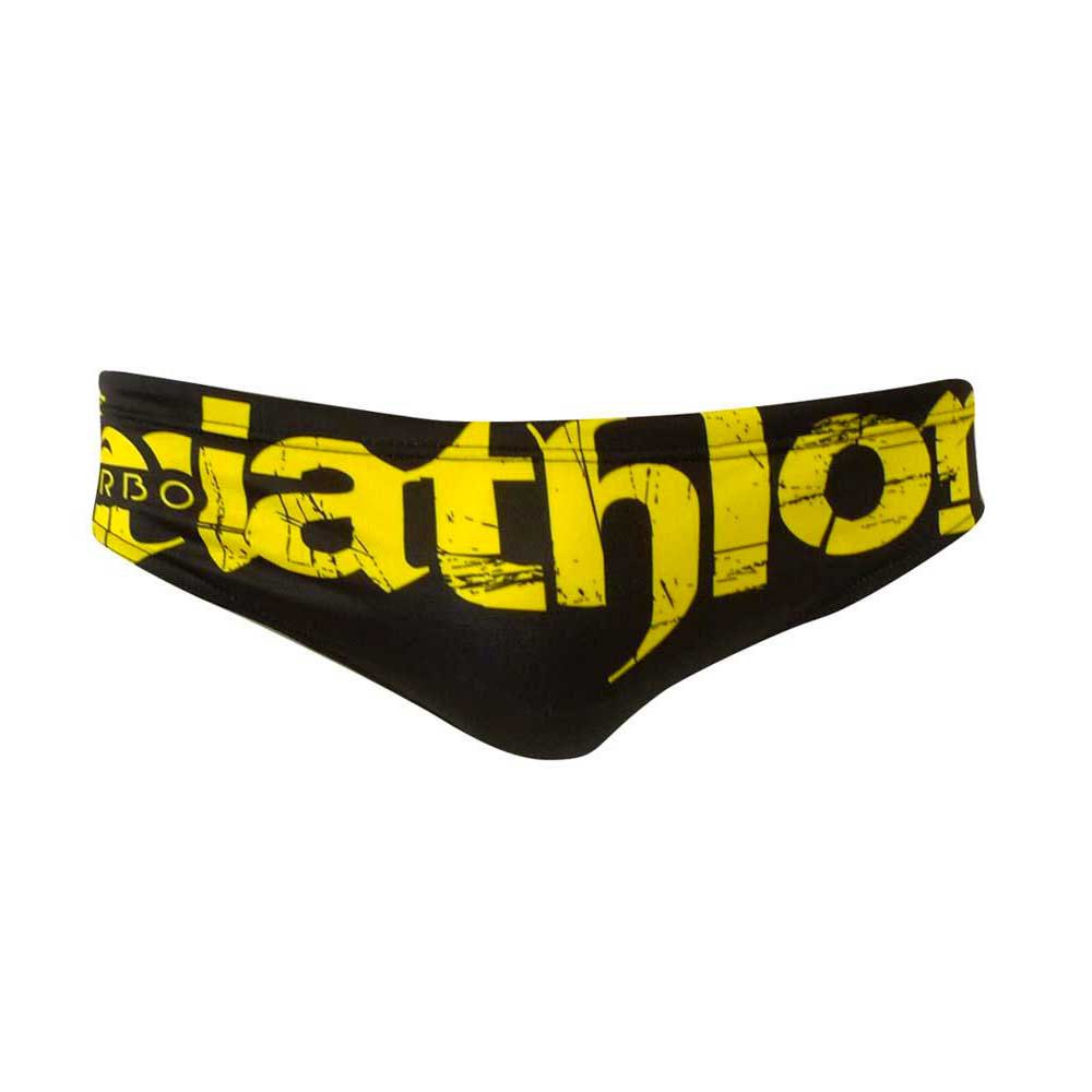 Turbo Triathlon Basic Swimming Brief Gelb,Schwarz 3XL Mann von Turbo