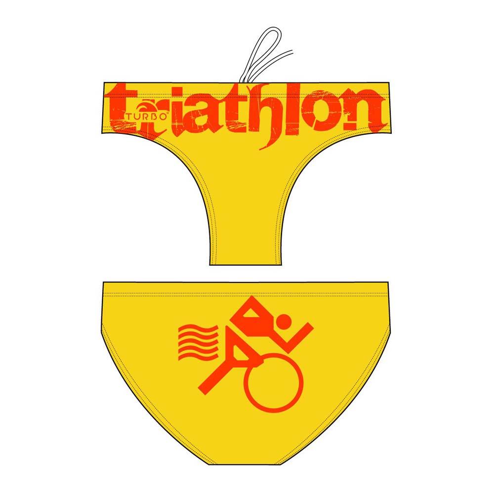 Turbo Triathlon Basic Swimming Brief Gelb L Mann von Turbo