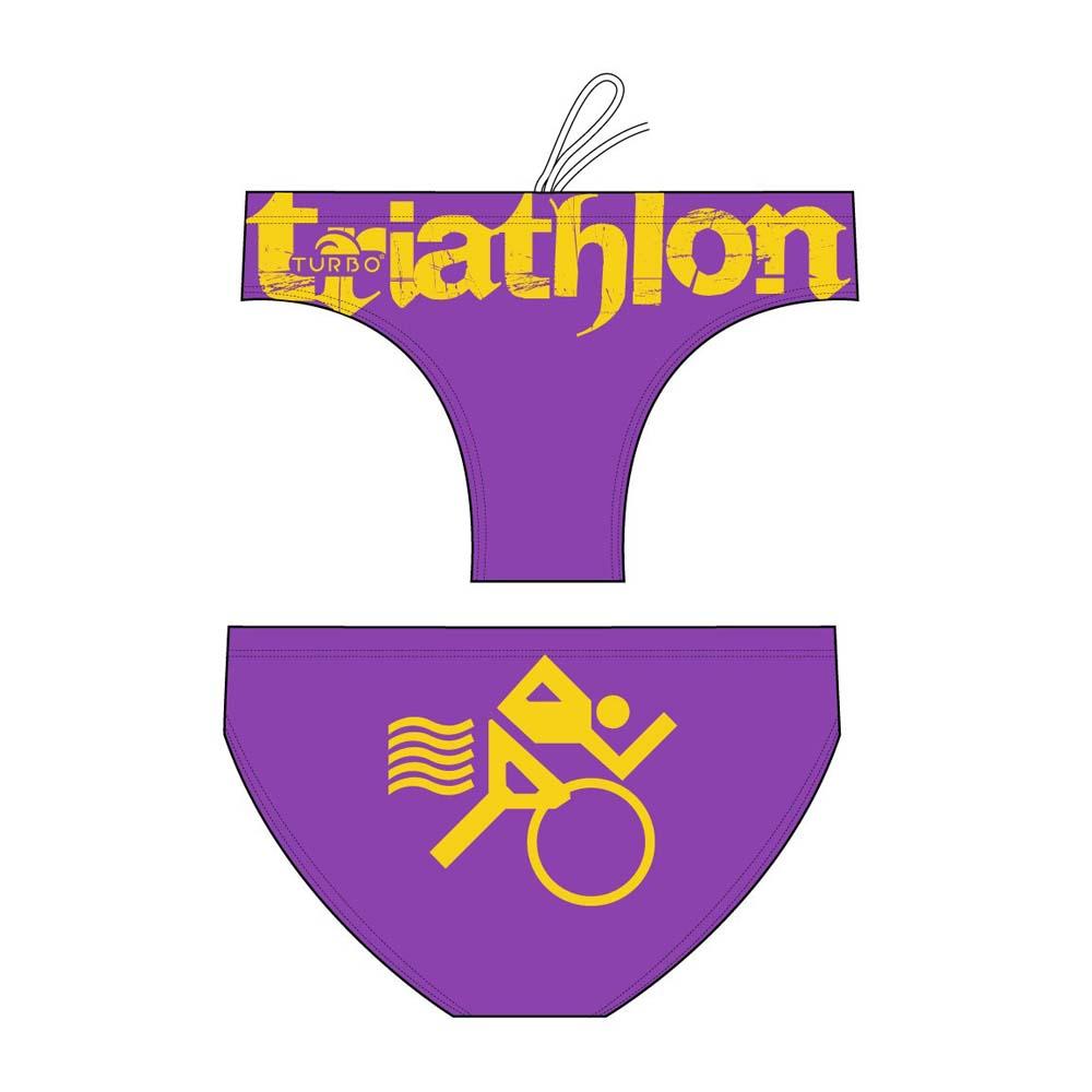 Turbo Triathlon Basic Swimming Brief Lila 5XL Mann von Turbo