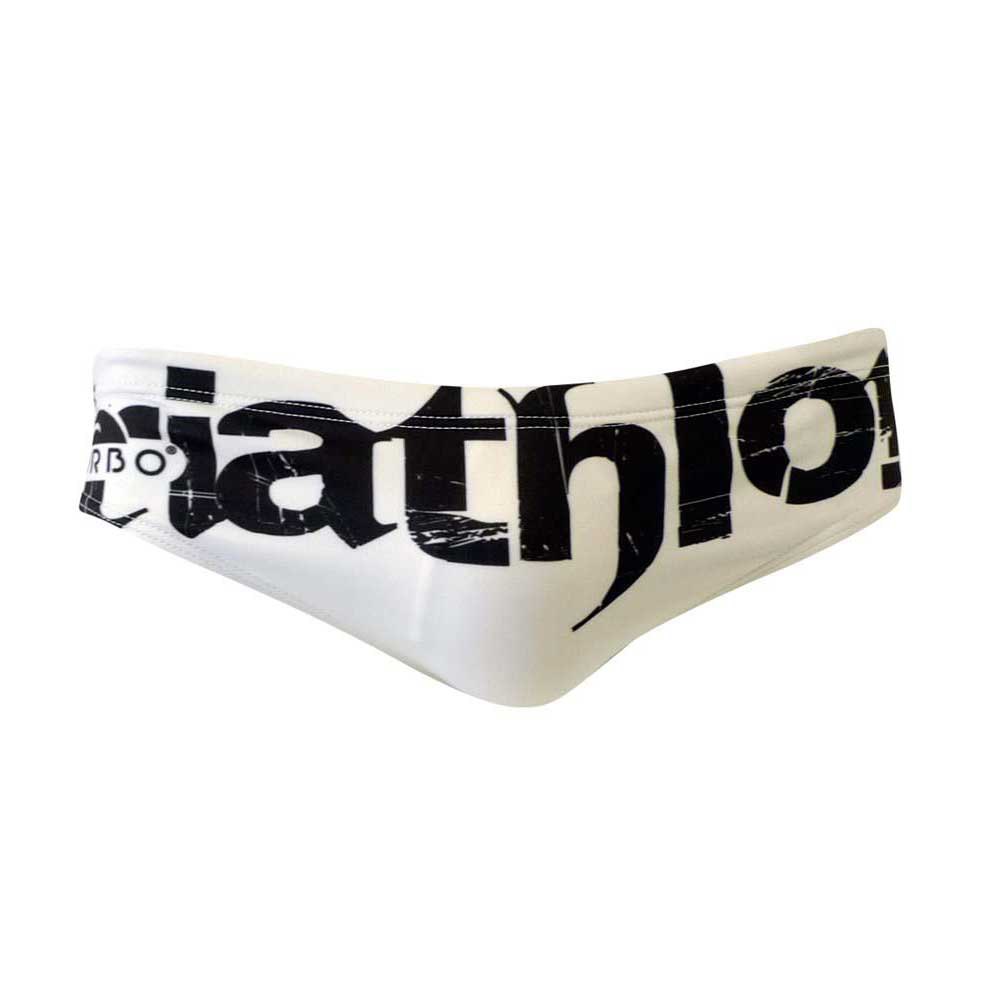 Turbo Triathlon Basic Swimming Brief Weiß 4XL Mann von Turbo