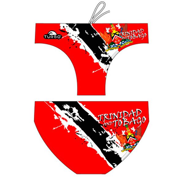 Turbo Trinidad Tobago Swimming Brief Rot 4XL Mann Turbo Trinidad Tobago Swimming Brief Rot 4XL Mann von Turbo