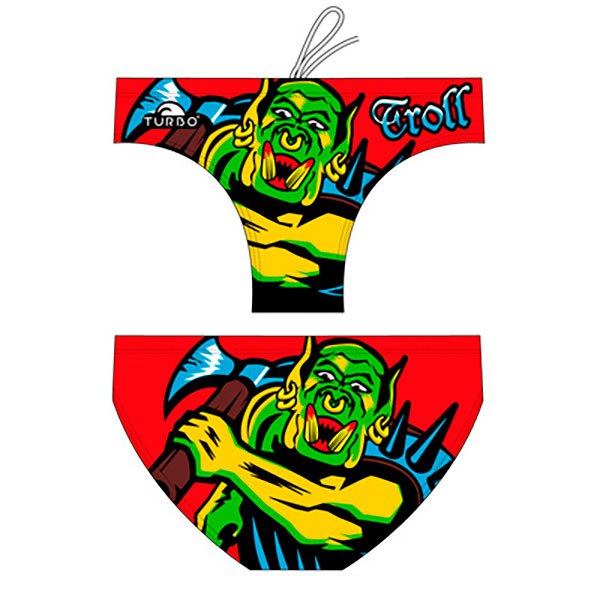 Turbo Troll Swimming Brief Rot 3-4 Years Junge Turbo Troll Swimming Brief Rot 3-4 Years Junge von Turbo