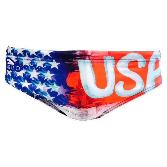 Turbo Usa Painting 2017 Swimming Brief Rot,Blau XL Mann Turbo Usa Painting 2017 Swimming Brief Rot,Blau XL Mann von Turbo