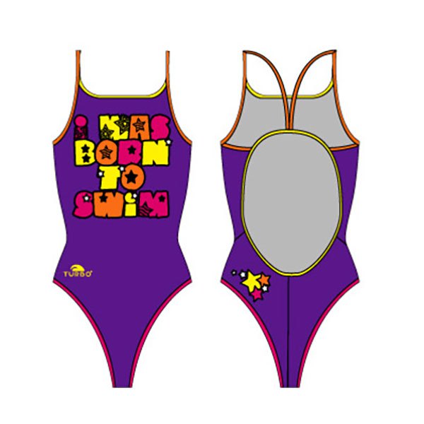 Turbo Was Born To Swim Thin Strap Swimsuit Lila 3-4 Years Mädchen Turbo Was Born To Swim Thin Strap Swimsuit Lila 3-4 Years Mädchen von Turbo