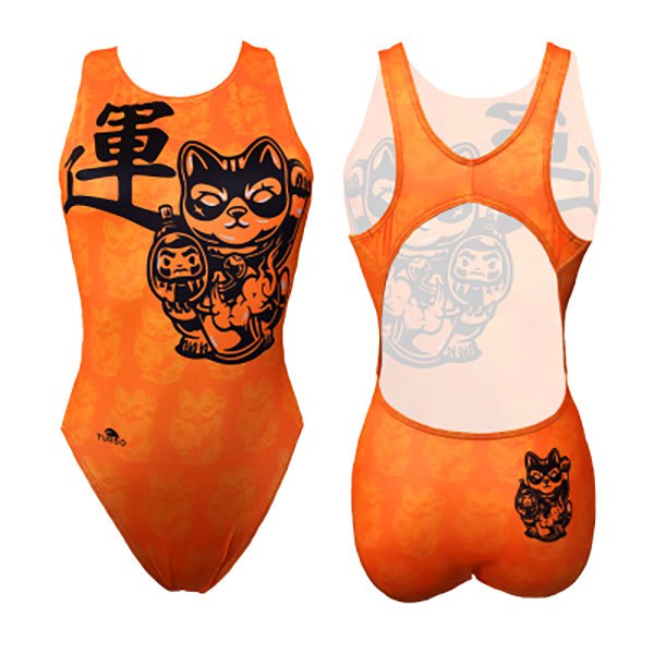 Turbo Wave Lucky Cat Swimsuit Orange S Frau Turbo Wave Lucky Cat Swimsuit Orange S Frau von Turbo