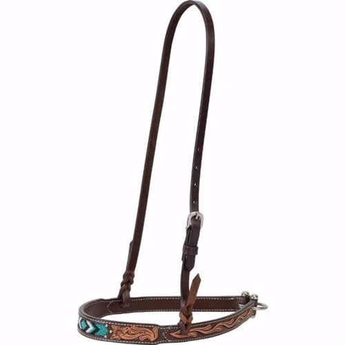 Turquoise Cross Turquoise Beaded Noseband von Turquoise Cross