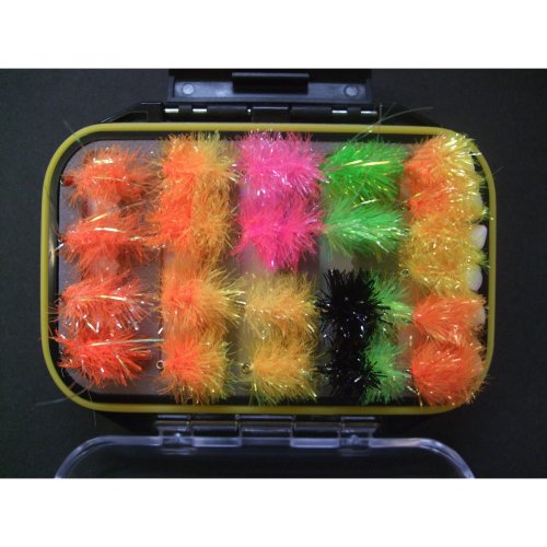 Turrall Trout Fly Pod Box Auswahl von 22 Blobs Turrall Trout Fly Pod Box Auswahl von 22 Blobs von Turrall