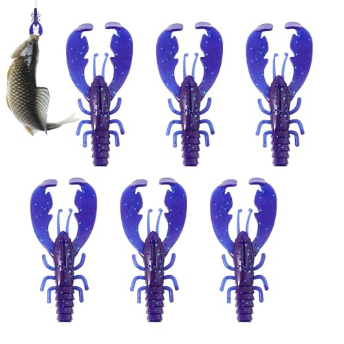 Tuxxjzm Crawfish Bait – Realistischer Krebs-Angelköder – natürliche schwingende Walking-Aktion Angelköder und Köder für Barschangeln Tuxxjzm Crawfish Bait – Realistischer Krebs-Angelköder – natürliche schwingende Walking-Aktion Angelköder und Köder für Barschangeln von Tuxxjzm