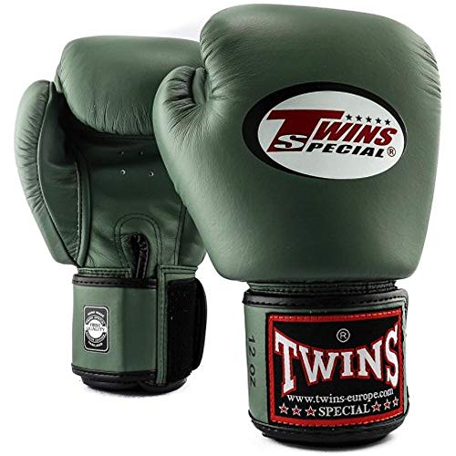 Twins Special Boxhandschuhe, Leder BGVL-3, Military Größe 16 Oz Twins Special Boxhandschuhe, Leder BGVL-3, Military Größe 16 Oz von Twins Special