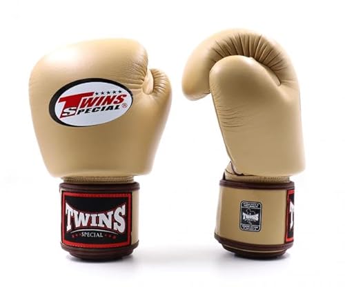 Twins Special BGVL 3 Boxhandschuhe - Echtes Leder - Latte - Hellbraun - 12 oz Twins Special BGVL 3 Boxhandschuhe - Echtes Leder - Latte - Hellbraun - 12 oz von Twins Special