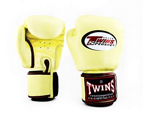 Twins Special BGVL 3 Boxhandschuhe - Echtes Leder - Vanille - 14 oz Twins Special BGVL 3 Boxhandschuhe - Echtes Leder - Vanille - 14 oz von Twins Special