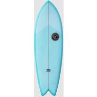 TwinsBros Enjoy Quad FCS2 Surfboard resin tint light blue TwinsBros Enjoy Quad FCS2 Surfboard resin tint light blue von TwinsBros