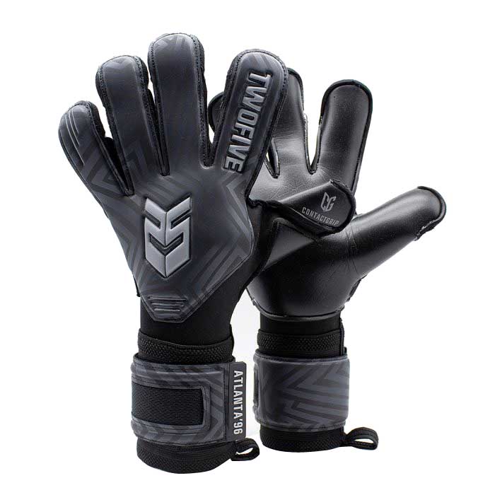 Twofive Blackout Atlanta96 Pro Goalkeeper Gloves Schwarz 10 von Twofive