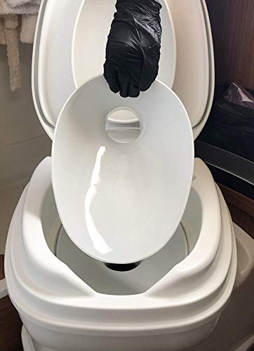 Twusch 10.0 Porzellaneinsatz für Thetford Toiletten Aqua Magic R | hochwertiges Zubehör für Camping-Toiletten | Wohnmobil | Easy to Clean | Kratzfest | Antibakterielle Eigenschaften von Twusch