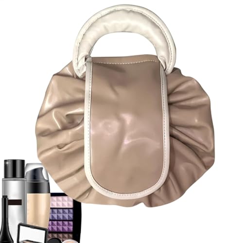 Tyinerc Kosmetiktasche mit Kordelzug, Make-up-Tasche mit Kordelzug - Wasserdichter Kulturbeutel für Damen - Make-up-Reisetasche mit großem Fassungsvermögen, Kosmetiktasche für Geschäftsreisen, Fitness von Tyinerc