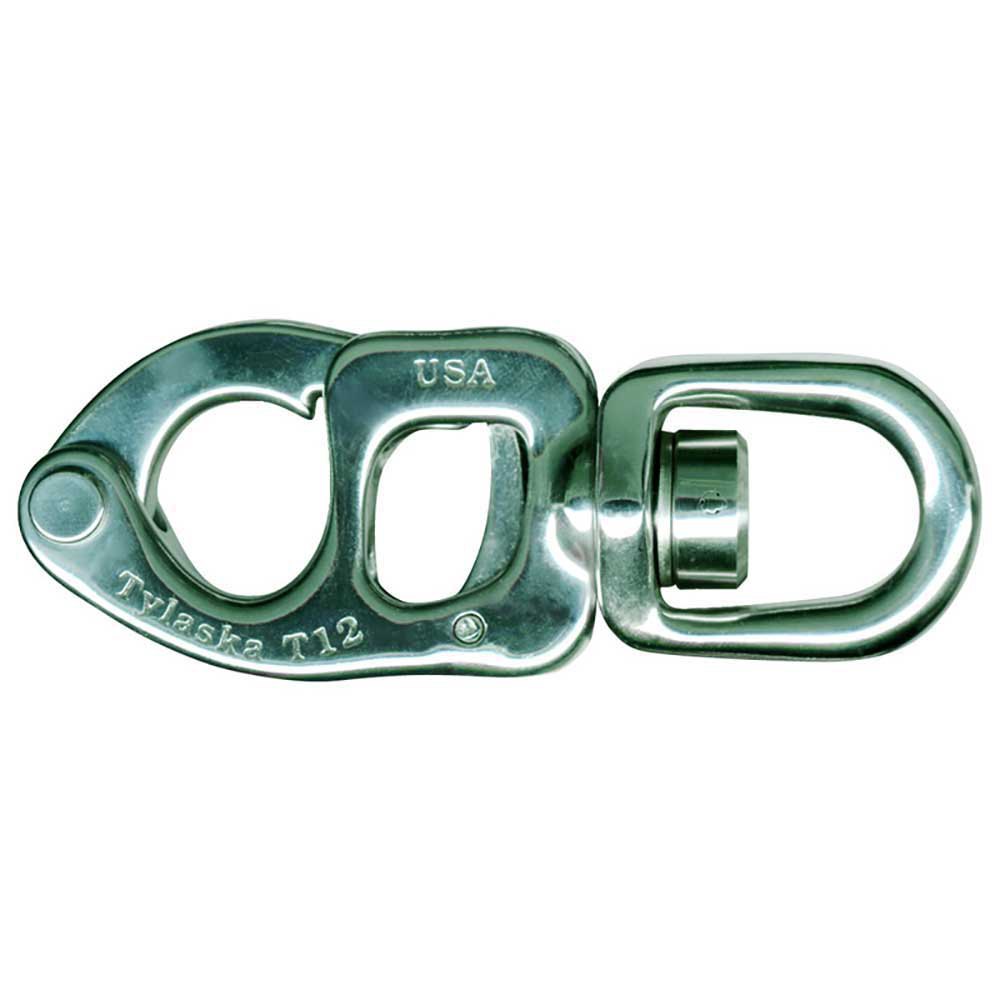 Tylaska T12l Large Bail Snap Shackle Silber Tylaska T12l Large Bail Snap Shackle Silber von Tylaska