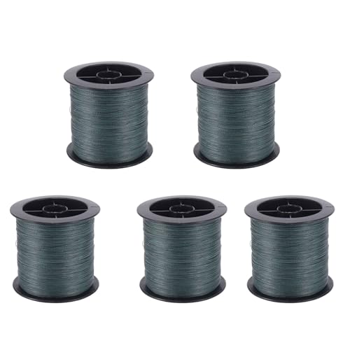 Tynmoel 5X Nylon Geflecht Angelschnur 30Lb 300M 11Kg Fuer Koeder Zug von Tynmoel