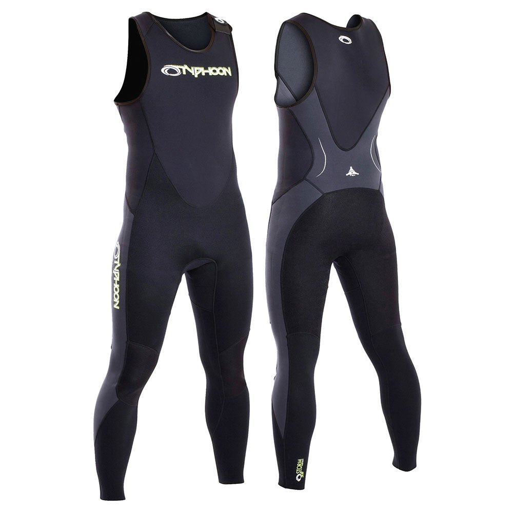 Typhoon Kayak Neoprene Sleeveless Wetsuit Schwarz L Mann von Typhoon