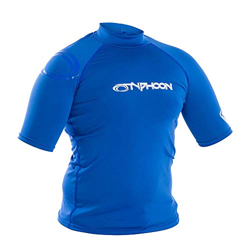 Typhoon Nuevo 2024-Fintra S/S Tech Rash Vest YTH Graphit Y-S (H: 137 cm/C:72 cm) P200246 Herren, Mehrfarbig, Einheitsgröße von Typhoon