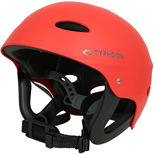 Typhoon Other Nuevo 2024-Borth Watersports Helmet Red L-XL (58-62) P200310, Multicolor, One Size von Typhoon