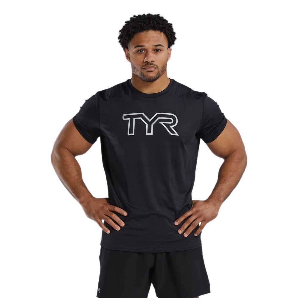 Tyr Airtec Big Logo Solid Short Sleeve T-shirt Schwarz M Mann von Tyr