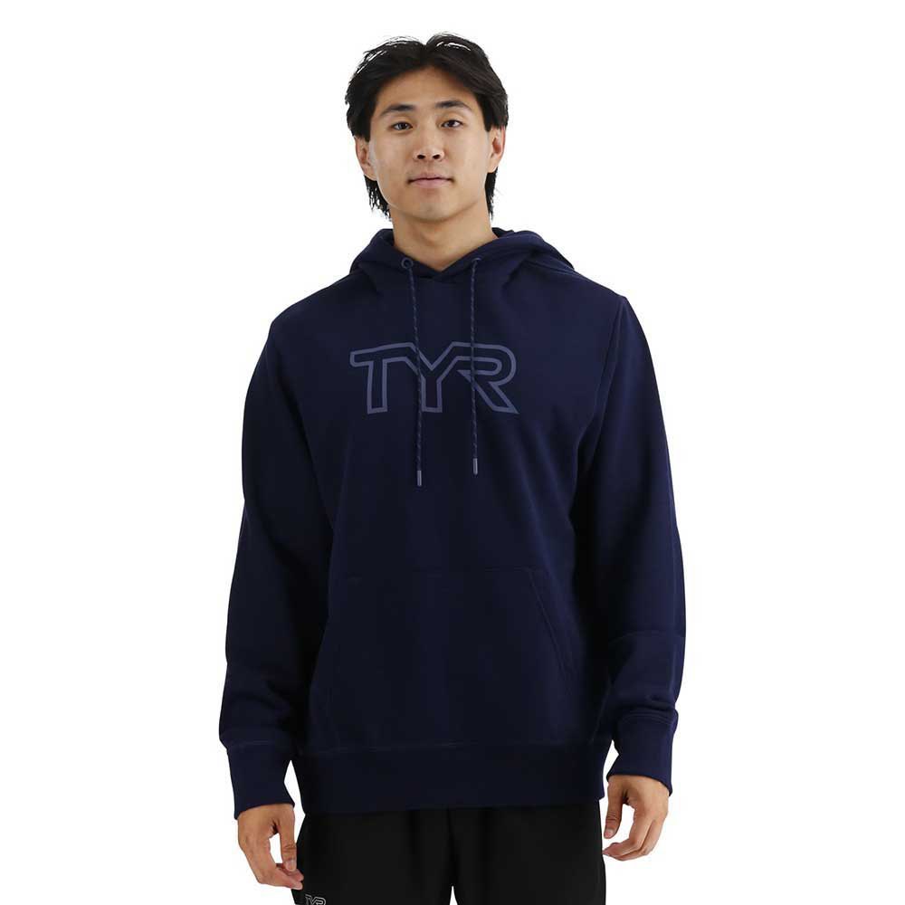 Tyr Big Logo Hoodie Blau 2XL Frau von Tyr