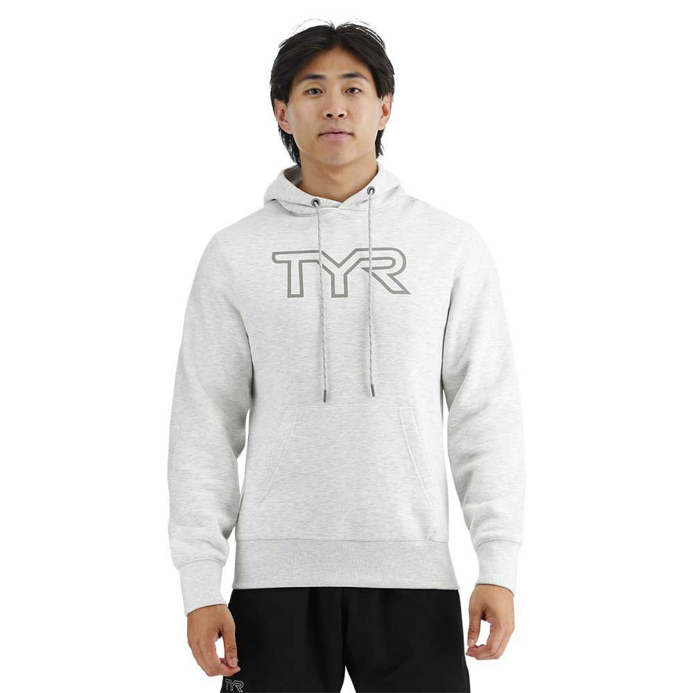 Tyr Big Logo Hoodie Grau M Frau Tyr Big Logo Hoodie Grau M Frau von Tyr