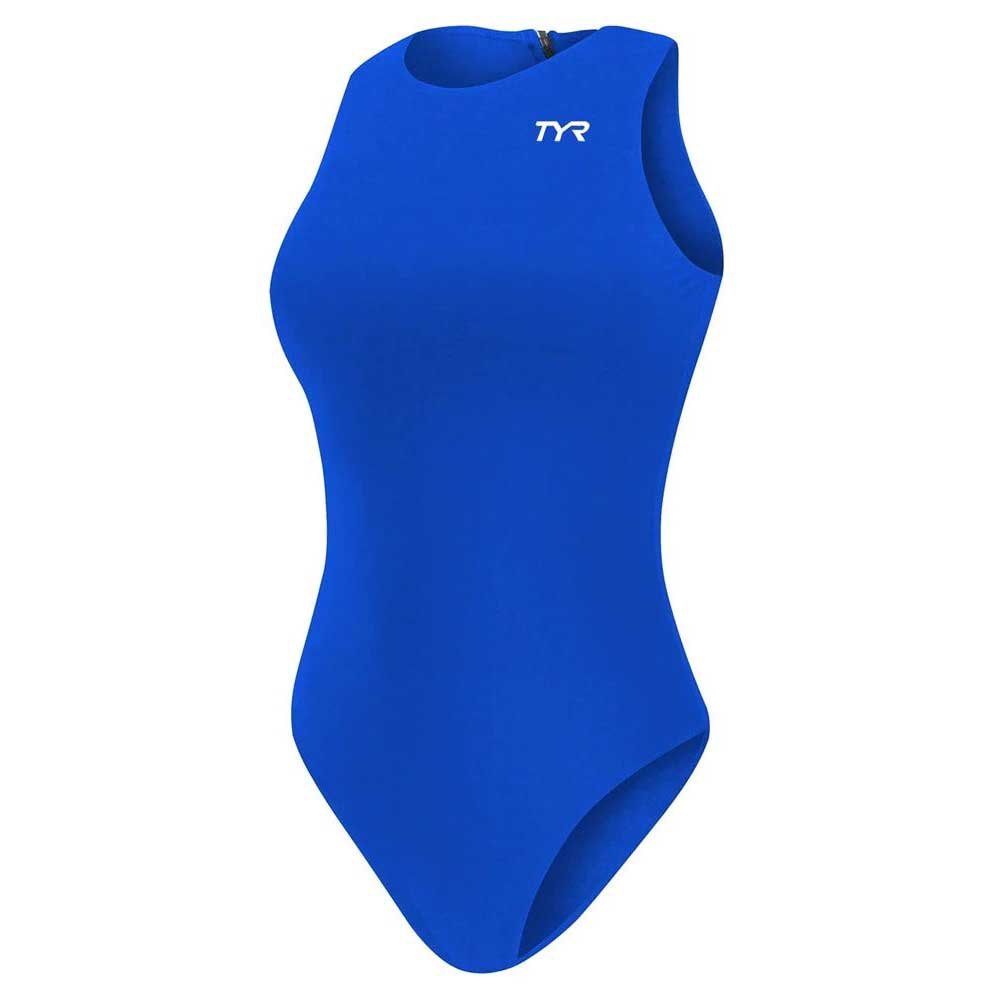 Tyr Breakaway Solid Waterpolo Suit Blau 38 Frau von Tyr