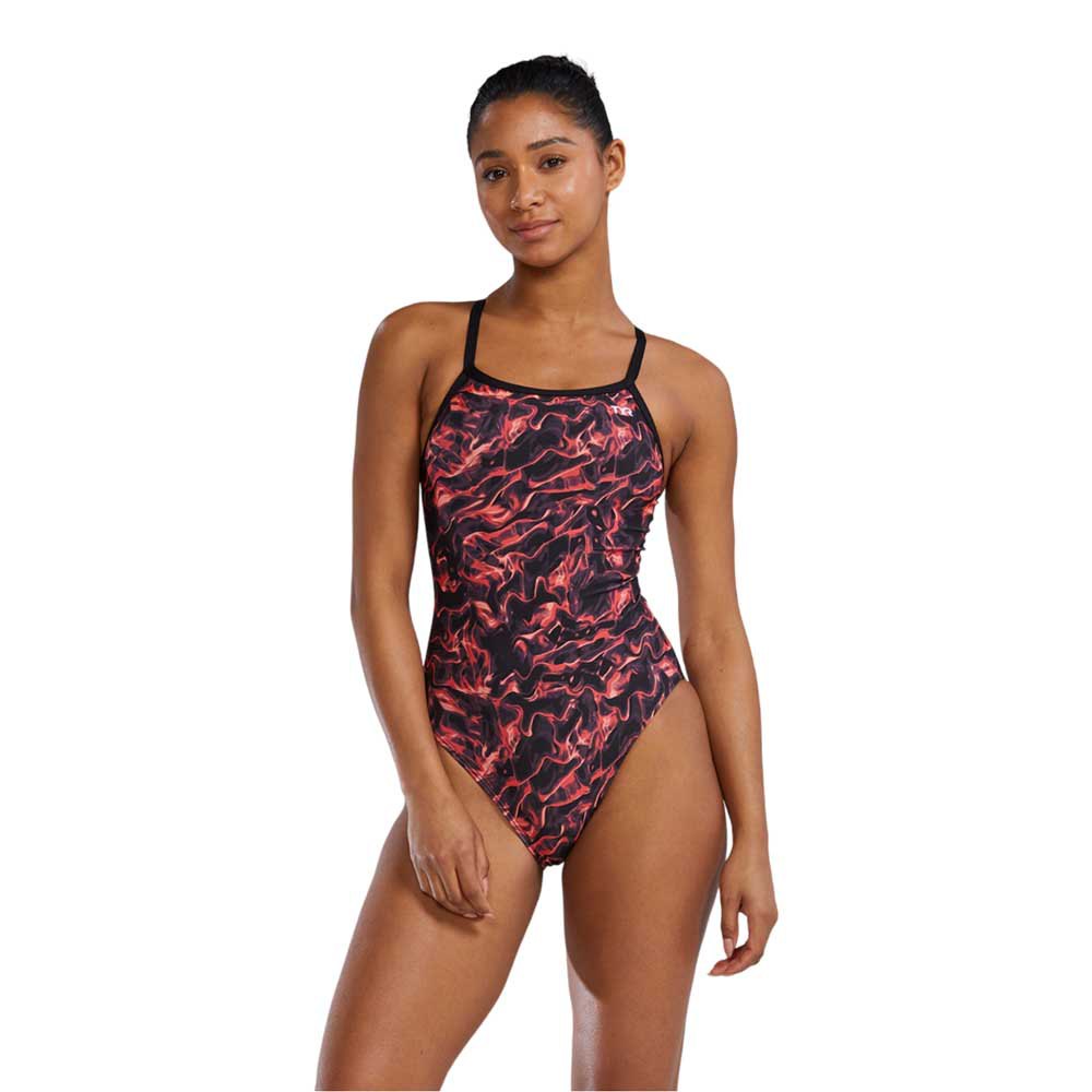 Tyr Diamondfit - Durafast Elite - Energia Swimsuit Rot,Schwarz 34 Frau Tyr Diamondfit - Durafast Elite - Energia Swimsuit Rot,Schwarz 34 Frau von Tyr