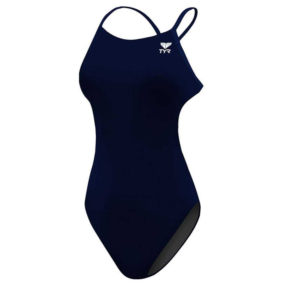 Tyr Durafast Elite Cutoutfit Solid Swimsuit Blau 6 Years Mädchen Tyr Durafast Elite Cutoutfit Solid Swimsuit Blau 6 Years Mädchen von Tyr