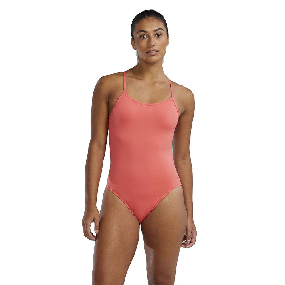 Tyr Durafast Elite Cutoutfit Solid Swimsuit Rot,Rosa 34 Frau von Tyr