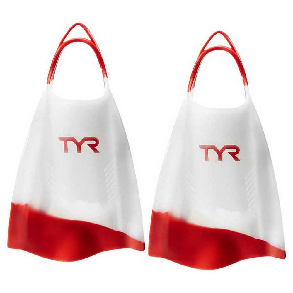 Tyr Hydroblade Swimming Fins Durchsichtig,Rot EU 41 1/2-43 von Tyr