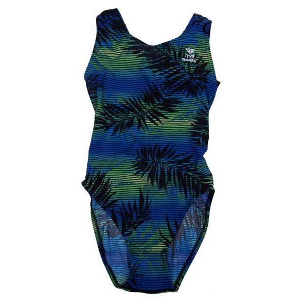 Tyr Paradise Durafast Swimsuit Grün,Blau UK 28 Frau von Tyr