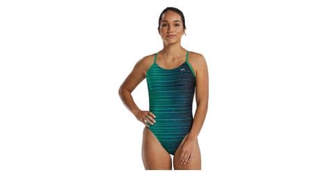 tyr durafast elite speedwarp cutoutfit badeanzug grun damen von Tyr