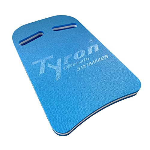 Tyron Schwimmbrett (groß mit Grifflöchern) | Schwimmbrett | Kickboard | Schwimmhilfe für das Schwimmtraining von Tyron