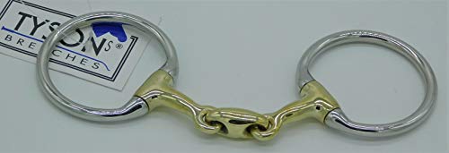 D Ring doppelt gebrochen Agentan Minishetty Shetty 8,5 9,5 10,5 cm Tysons Minipony Mini Gebiss (10.5 cm) von Tysons Breeches