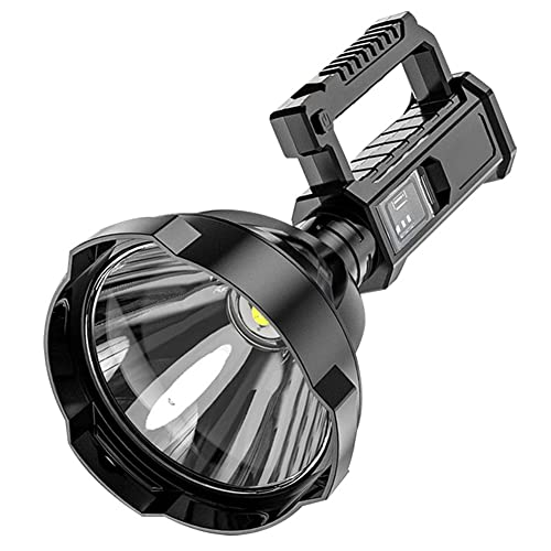 Tyuooker Lampe Outdoor LED Tragbare Taschenlampenhalter Lampe Wasserdichter USB-Aufladbarer Starker Suchscheinwerfer von Tyuooker