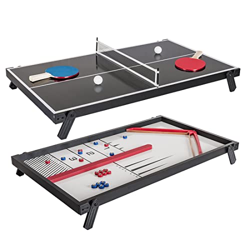 U/N Zwei-in-Eins-Tisch, kleine Tischtennisplatte und Rebound-Shuffleboard, 102*59*4cm U/N Zwei-in-Eins-Tisch, kleine Tischtennisplatte und Rebound-Shuffleboard, 102*59*4cm von U/N