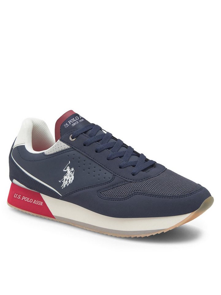 U.S. Polo Assn U.S. Polo Assn. Sneakers Herren NOBIL003G Dunkelblau Sneaker U.S. Polo Assn U.S. Polo Assn. Sneakers Herren NOBIL003G Dunkelblau Sneaker von U.S. Polo Assn