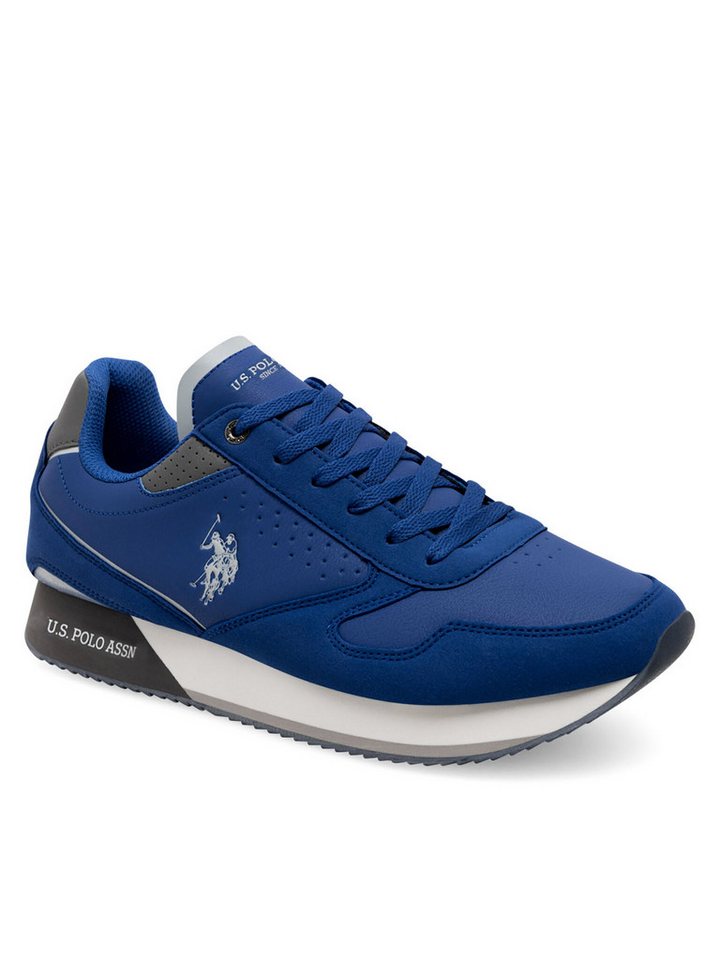 U.S. Polo Assn U.S. Polo Assn. Sneakers Herren NOBIL003M/4HY8 Blau Sneaker U.S. Polo Assn U.S. Polo Assn. Sneakers Herren NOBIL003M/4HY8 Blau Sneaker von U.S. Polo Assn