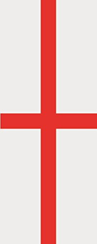 U24 Fahne Flagge England im Hochformat Premiumqualität 150 x 400 cm von U24