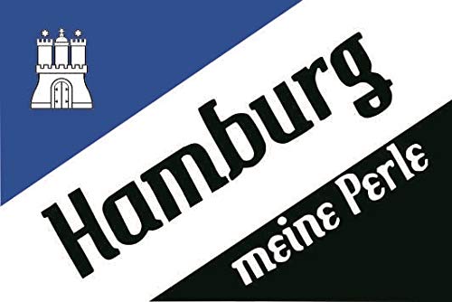 U24 Fahne Flagge Hamburg Meine Perle Motiv III Bootsflagge Premiumqualität 30 x 45 cm U24 Fahne Flagge Hamburg Meine Perle Motiv III Bootsflagge Premiumqualität 30 x 45 cm von U24