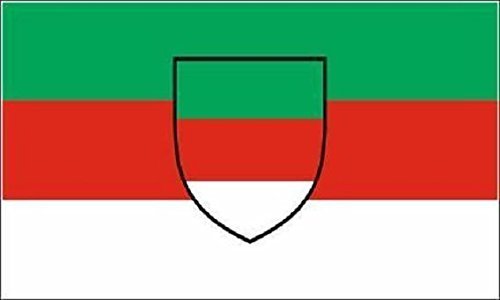 U24 Fahne Flagge Helgoland mit Wappen Bootsflagge Premiumqualität 30 x 45 cm U24 Fahne Flagge Helgoland mit Wappen Bootsflagge Premiumqualität 30 x 45 cm von U24