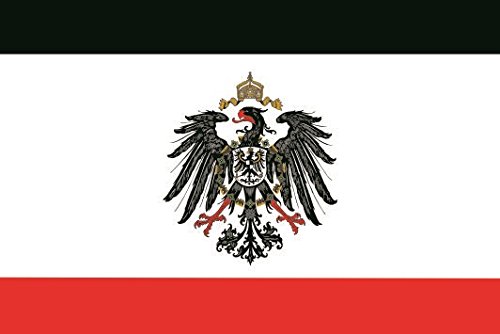 U24 Fahne Flagge Kaiserreich mit Adler Bootsflagge Premiumqualität 30 x 45 cm U24 Fahne Flagge Kaiserreich mit Adler Bootsflagge Premiumqualität 30 x 45 cm von U24