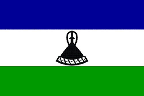 U24 Fahne Flagge Lesotho Bootsflagge Premiumqualität 20 x 30 cm von U24