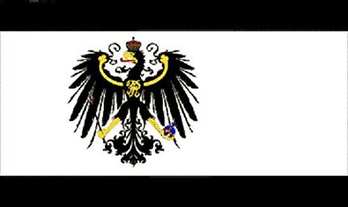 U24 Fahne Flagge Preussen Königreich Bootsflagge Premiumqualität 30 x 45 cm von U24