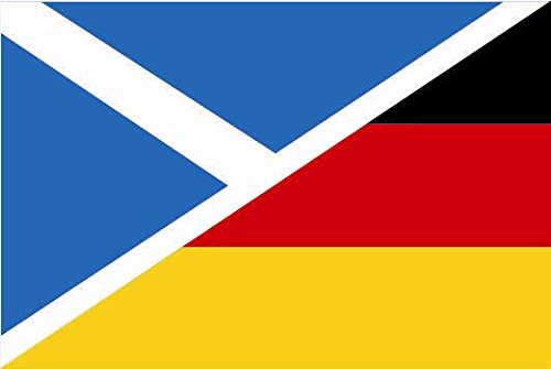 U24 Fahne Flagge Schottland-Deutschland Bootsflagge Premiumqualität 50 x 75 cm U24 Fahne Flagge Schottland-Deutschland Bootsflagge Premiumqualität 50 x 75 cm von U24