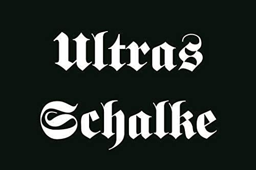 U24 Fahne Flagge Ultras Schalke Bootsflagge Premiumqualität 20 x 30 cm von U24