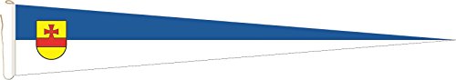 U24 Langwimpel Meppen Fahne Flagge Wimpel 150 x 40 cm Premiumqualität von U24