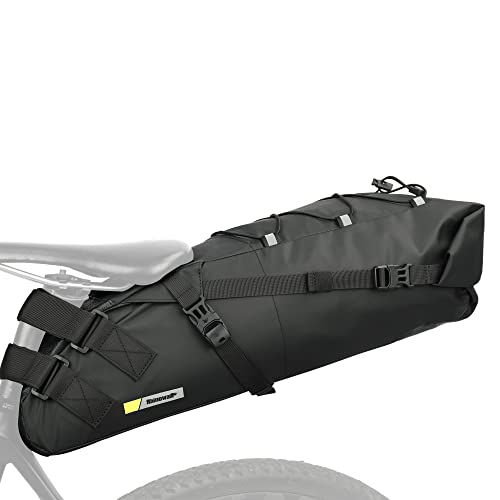 UBORSE Fahrrad Satteltasche Wasserdicht 13L Bikepacking Satteltasche Fahrradtasche Sitztasche Aufbewahrungstasche für Mountainbike Rennrad Satteltaschen für Fahrrad UBORSE Fahrrad Satteltasche Wasserdicht 13L Bikepacking Satteltasche Fahrradtasche Sitztasche Aufbewahrungstasche für Mountainbike Rennrad Satteltaschen für Fahrrad von UBORSE